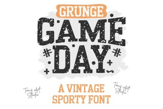 Game Day Font